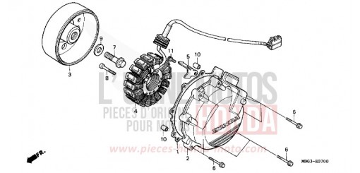 GENERATRICE VFR800FIY de 2000